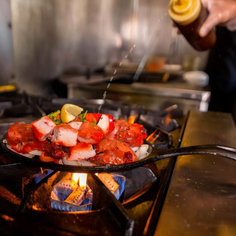 Fresh Ingredients and Indian Flavors